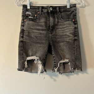 American Eagle Outfitters Charcoal Denim Shorts size 2